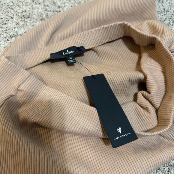 Lulu’s Set For Life Tan Bodycon Midi Skirt—M - Picture 11 of 12